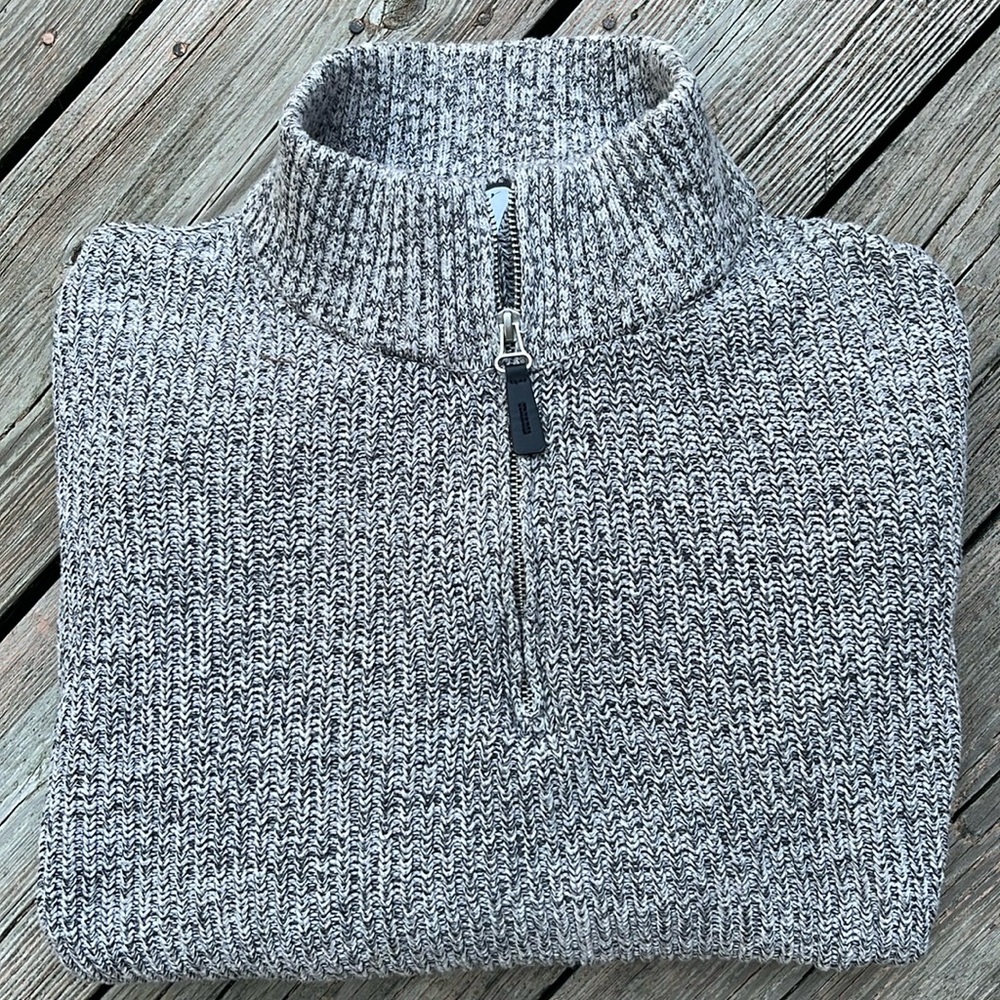 Old Navy 1/4 zip all cotton sweater XL